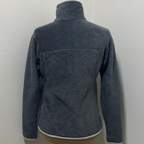 Patagonia Womens Re-Tool Snap-T Fleece Jacket Sweater Pullover Gray Size Small - Picture 7 of 12